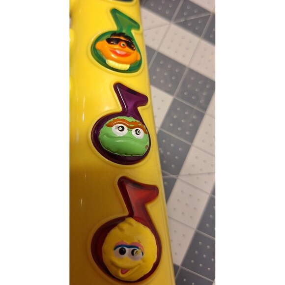 Vintage Mattel Sesame Street Cookie Monster Musical Saxophone toy Works - Picture 4 of 6